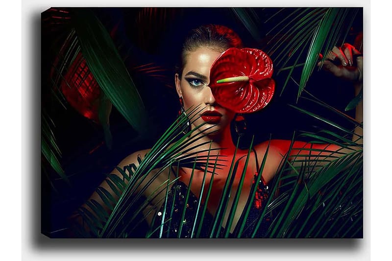 Koristeellinen Canvastaulu 50x70 cm - Monivärinen - Sisustustuotteet - Taulu & taide - Canvas-taulu