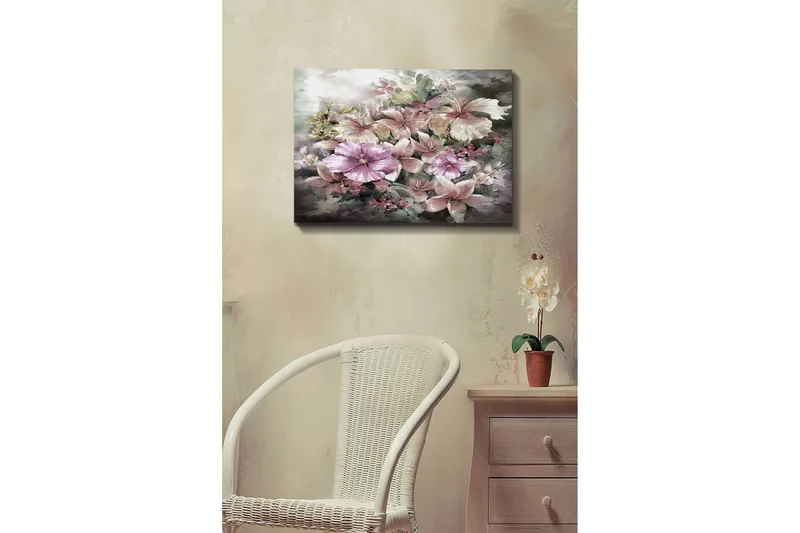 Koristeellinen Canvastaulu 50x70 cm - Monivärinen - Sisustustuotteet - Taulu & taide - Canvas-taulu