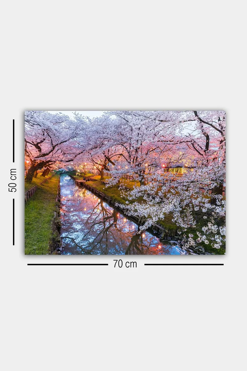 Koristeellinen Canvastaulu 50x70 cm - Monivärinen - Sisustustuotteet - Taulu & taide - Canvas-taulu