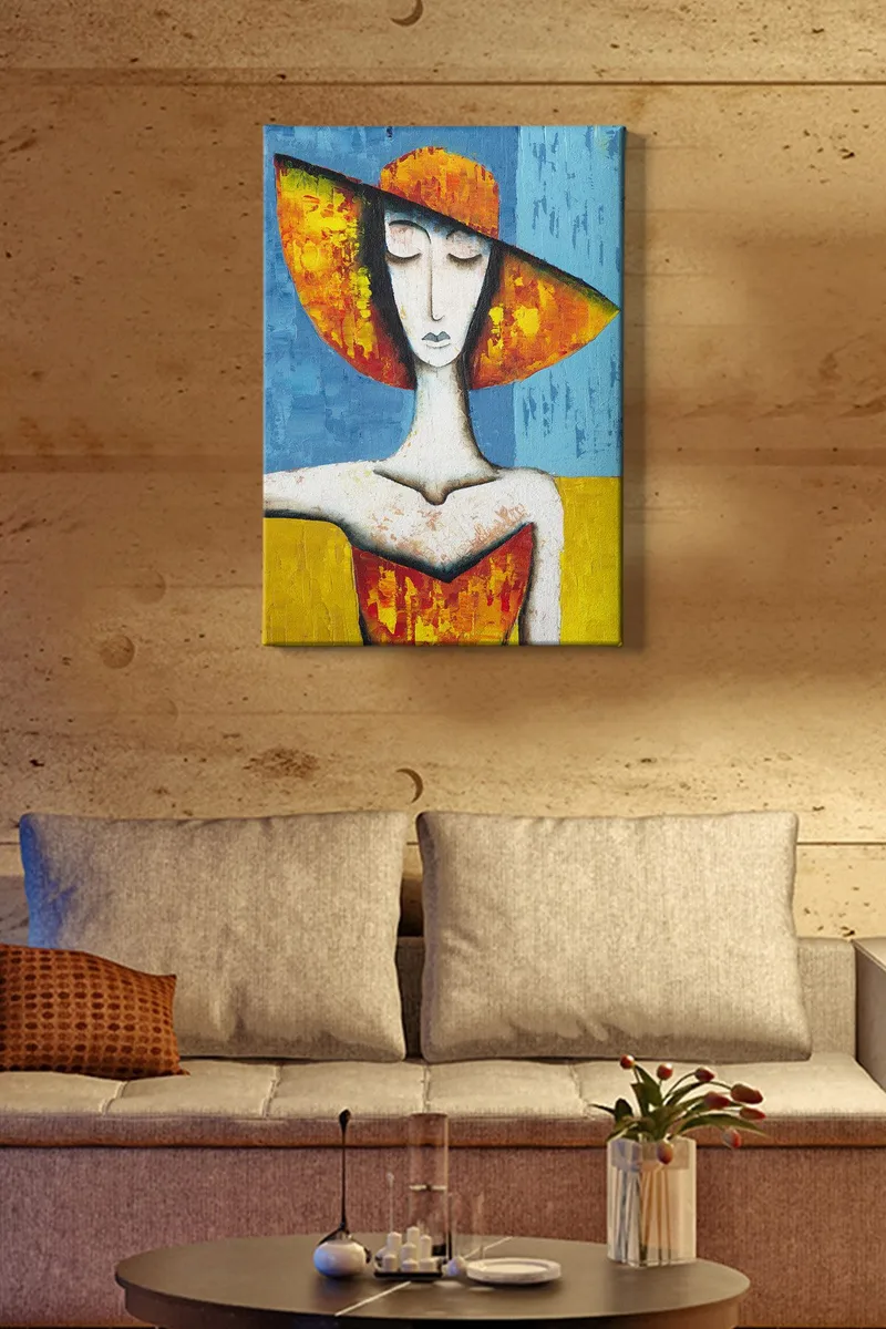 Koristeellinen Canvastaulu 50x70 cm - Monivärinen - Sisustustuotteet - Taulu & taide - Canvas-taulu