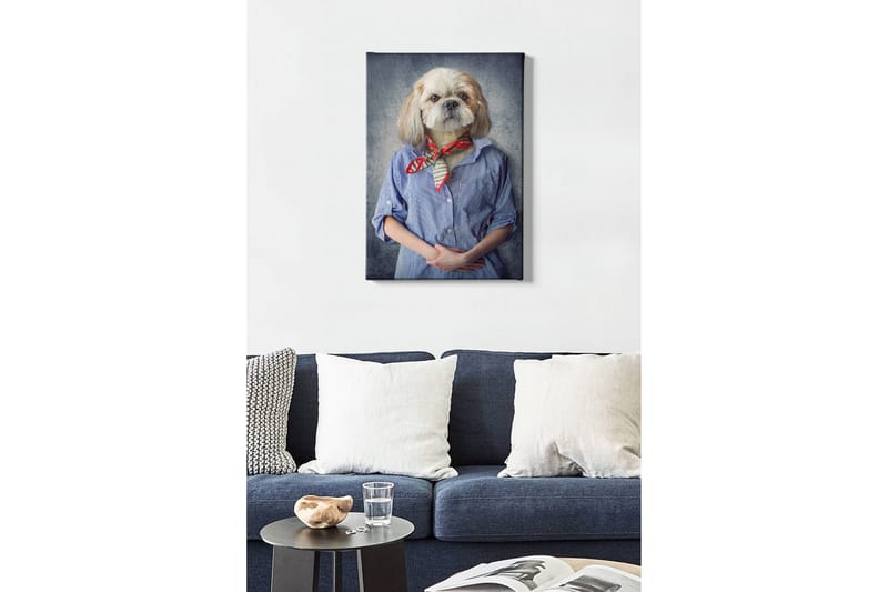 Koristeellinen Canvastaulu 50x70 cm - Monivärinen - Sisustustuotteet - Taulu & taide - Canvas-taulu