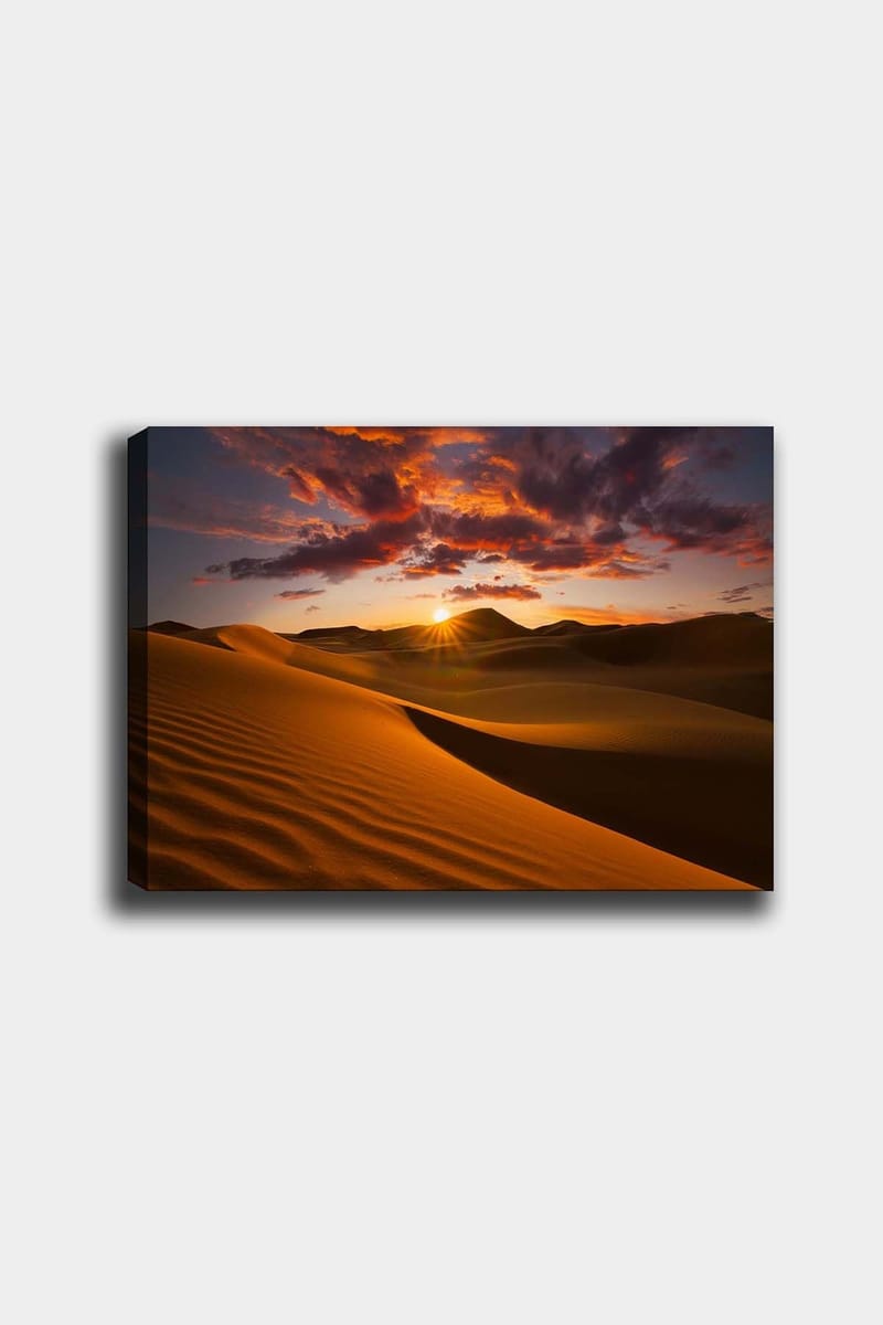 Koristeellinen Canvastaulu 50x70 cm - Monivärinen - Sisustustuotteet - Taulu & taide - Canvas-taulu