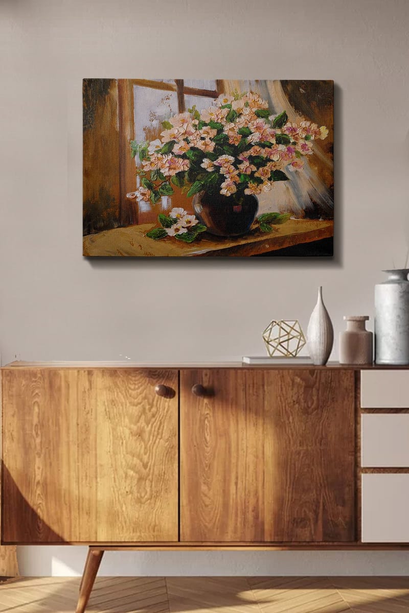 Koristeellinen Canvastaulu 50x70 cm - Monivärinen - Sisustustuotteet - Taulu & taide - Canvas-taulu