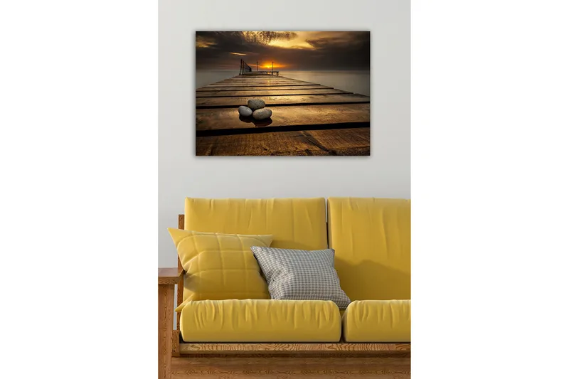 Koristeellinen Canvastaulu 50x70 cm - Monivärinen - Sisustustuotteet - Taulu & taide - Canvas-taulu