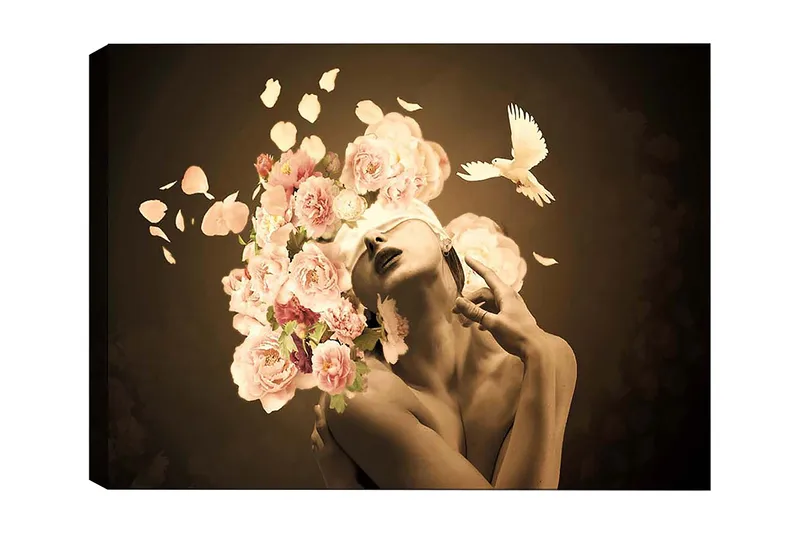 Koristeellinen Canvastaulu 50x70 cm, Monivärinen