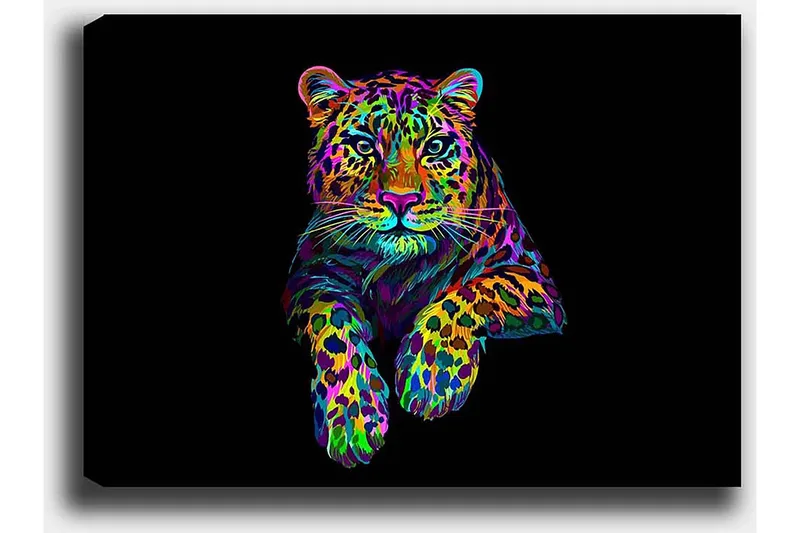 Koristeellinen Canvastaulu 50x70 cm - Monivärinen - Sisustustuotteet - Taulu & taide - Canvas-taulu