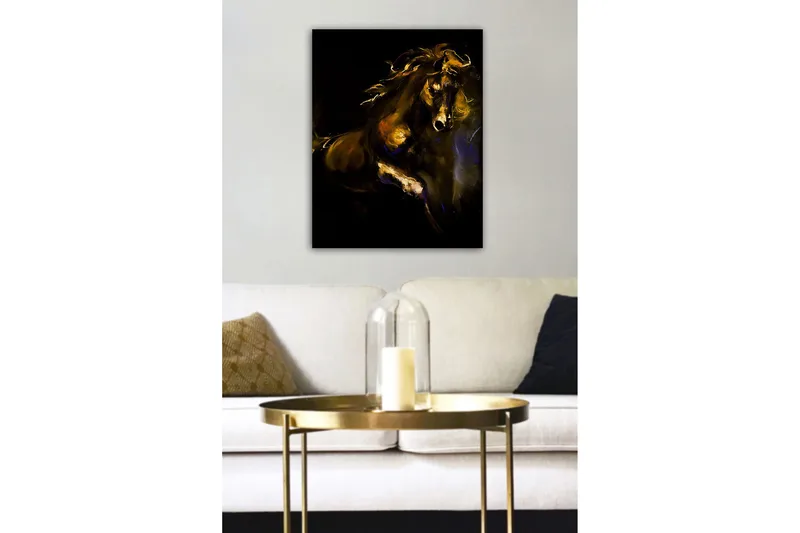 Koristeellinen Canvastaulu 50x70 cm - Monivärinen - Sisustustuotteet - Taulu & taide - Canvas-taulu