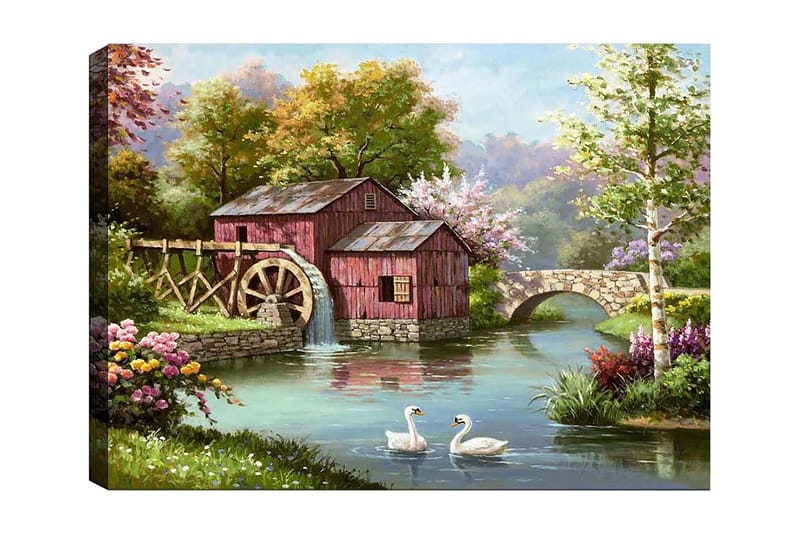 Koristeellinen Canvastaulu 50x70 cm, Monivärinen