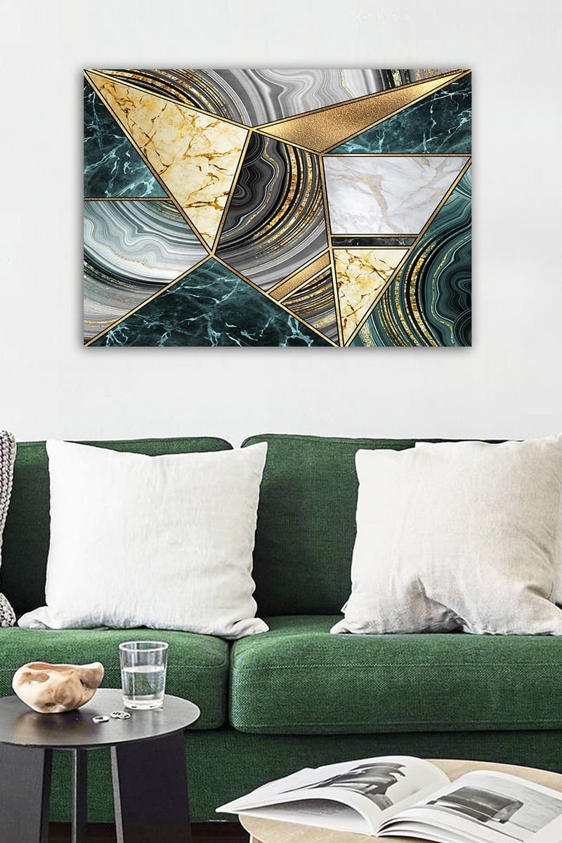 Koristeellinen Canvastaulu 50x70 cm - Monivärinen - Sisustustuotteet - Taulu & taide - Canvas-taulu