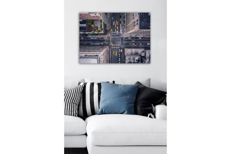 Koristeellinen Canvastaulu 50x70 cm - Monivärinen - Sisustustuotteet - Taulu & taide - Canvas-taulu
