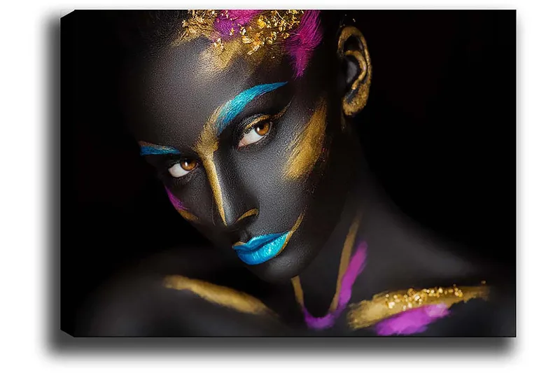 Koristeellinen Canvastaulu 50x70 cm - Monivärinen - Sisustustuotteet - Taulu & taide - Canvas-taulu