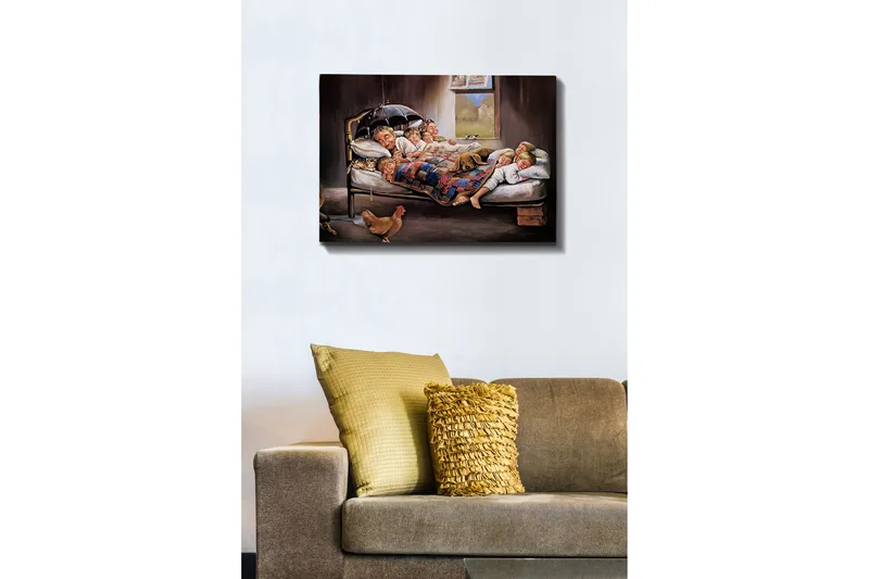 Koristeellinen Canvastaulu 50x70 cm, Monivärinen