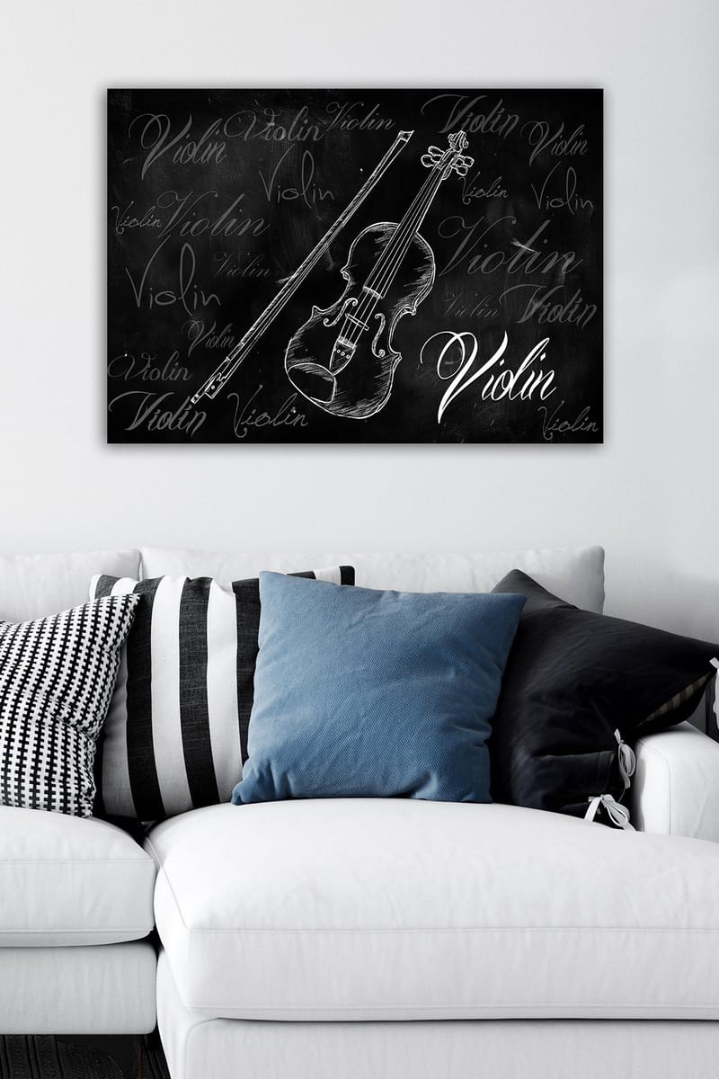 Koristeellinen Canvastaulu 50x70 cm - Monivärinen - Sisustustuotteet - Taulu & taide - Canvas-taulu