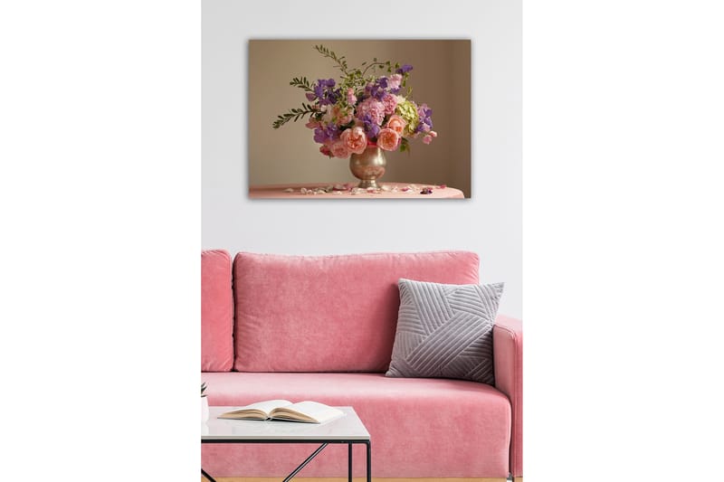 Koristeellinen Canvastaulu 50x70 cm - Monivärinen - Sisustustuotteet - Taulu & taide - Canvas-taulu