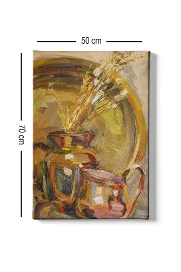 Koristeellinen Canvastaulu 50x70 cm - Monivärinen - Sisustustuotteet - Taulu & taide - Canvas-taulu