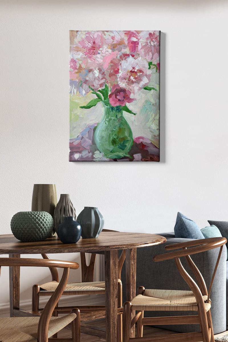 Koristeellinen Canvastaulu 50x70 cm - Monivärinen - Sisustustuotteet - Taulu & taide - Canvas-taulu