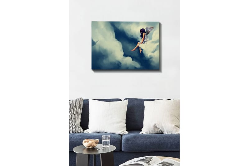 Koristeellinen Canvastaulu 50x70 cm - Monivärinen - Sisustustuotteet - Taulu & taide - Canvas-taulu