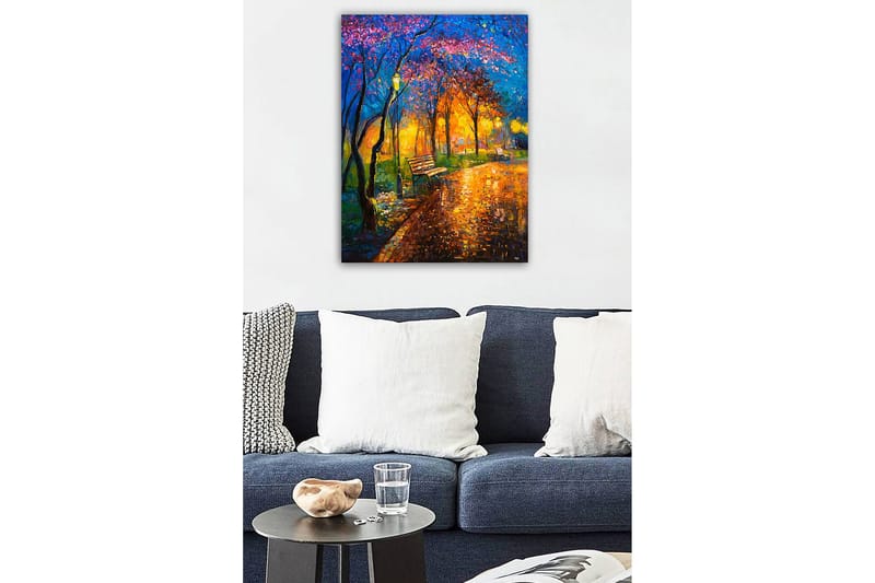 Koristeellinen Canvastaulu 50x70 cm - Monivärinen - Sisustustuotteet - Taulu & taide - Canvas-taulu
