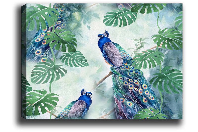 Koristeellinen Canvastaulu 50x70 cm - Monivärinen - Sisustustuotteet - Taulu & taide - Canvas-taulu