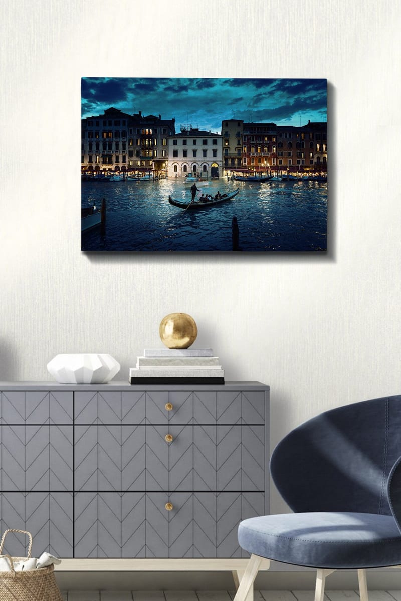 Koristeellinen Canvastaulu 50x70 cm - Monivärinen - Sisustustuotteet - Taulu & taide - Canvas-taulu