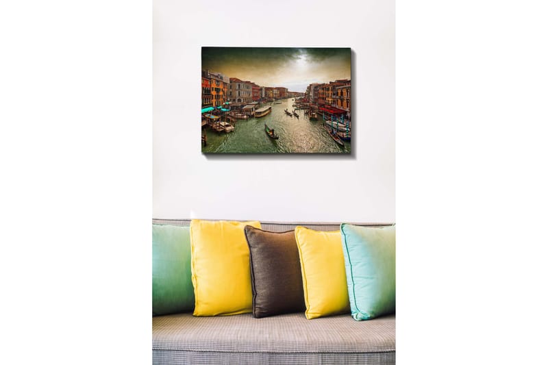 Koristeellinen Canvastaulu 50x70 cm - Monivärinen - Sisustustuotteet - Taulu & taide - Canvas-taulu