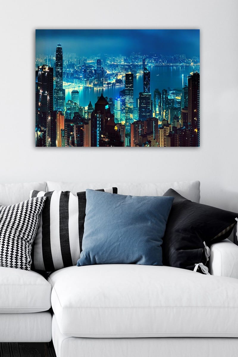 Koristeellinen Canvastaulu 50x70 cm - Monivärinen - Sisustustuotteet - Taulu & taide - Canvas-taulu