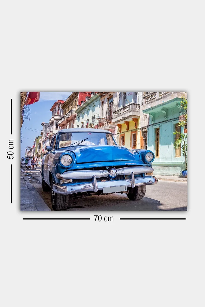 Koristeellinen Canvastaulu 50x70 cm - Monivärinen - Sisustustuotteet - Taulu & taide - Canvas-taulu