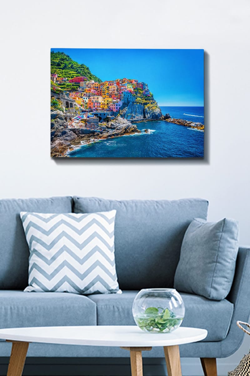 Koristeellinen Canvastaulu 50x70 cm - Monivärinen - Sisustustuotteet - Taulu & taide - Canvas-taulu