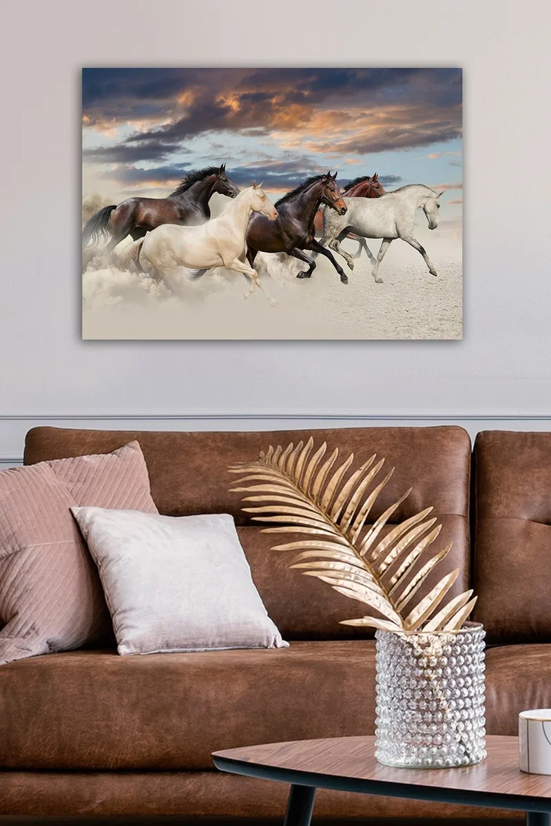 Koristeellinen Canvastaulu 50x70 cm - Monivärinen - Sisustustuotteet - Taulu & taide - Canvas-taulu