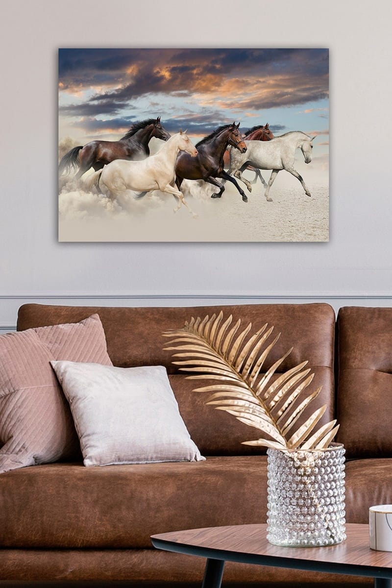 Koristeellinen Canvastaulu 50x70 cm - Monivärinen - Sisustustuotteet - Taulu & taide - Canvas-taulu