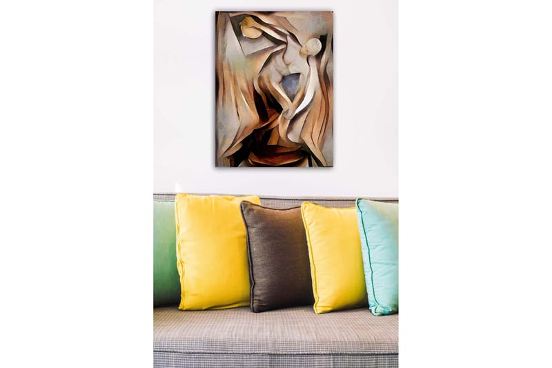 Koristeellinen Canvastaulu 50x70 cm - Monivärinen - Sisustustuotteet - Taulu & taide - Canvas-taulu