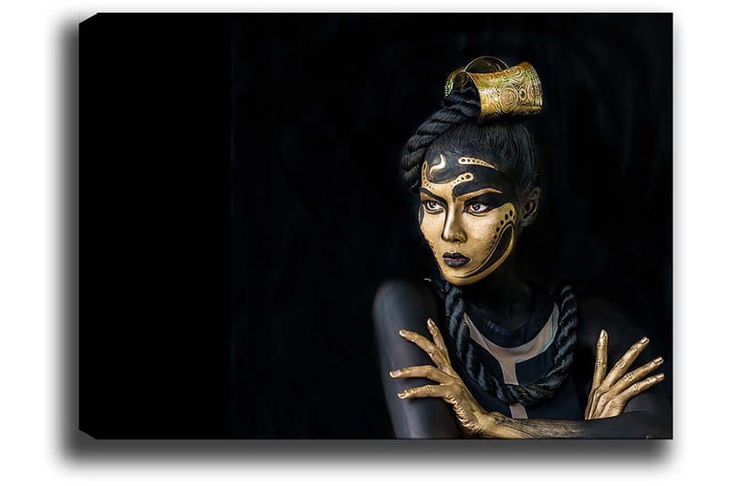 Koristeellinen Canvastaulu 50x70 cm - Monivärinen - Sisustustuotteet - Taulu & taide - Canvas-taulu