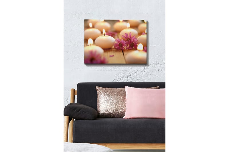 Koristeellinen Canvastaulu 50x70 cm - Monivärinen - Sisustustuotteet - Taulu & taide - Canvas-taulu