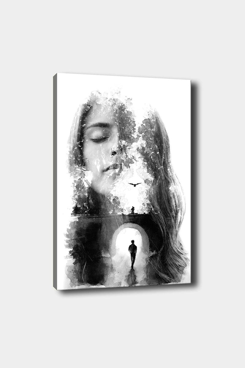 Koristeellinen Canvastaulu 50x70 cm - Monivärinen - Sisustustuotteet - Taulu & taide - Canvas-taulu