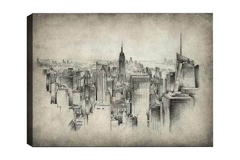 Koristeellinen Canvastaulu 50x70 cm, Monivärinen