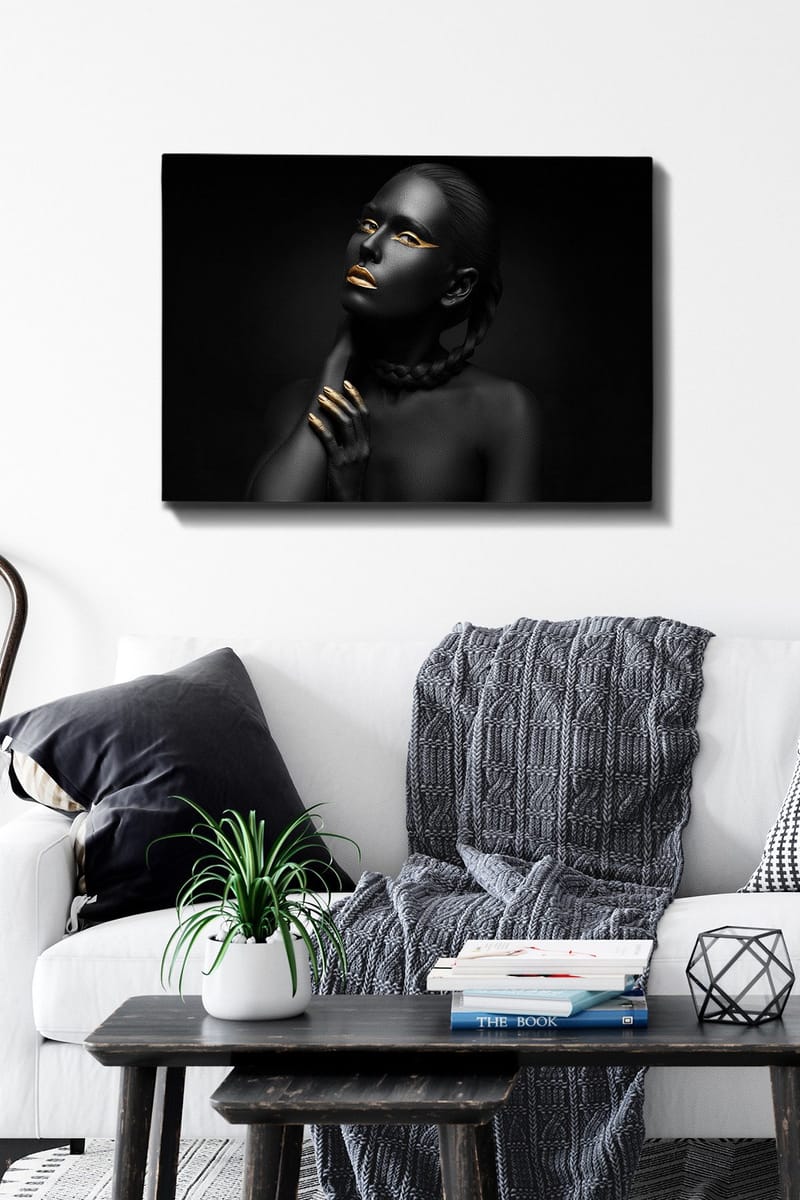 Koristeellinen Canvastaulu 50x70 cm - Monivärinen - Sisustustuotteet - Taulu & taide - Canvas-taulu