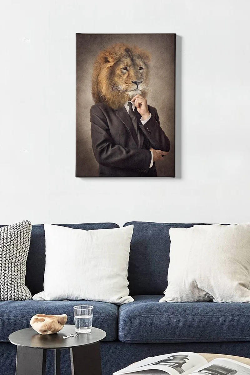 Koristeellinen Canvastaulu 50x70 cm - Monivärinen - Sisustustuotteet - Taulu & taide - Canvas-taulu