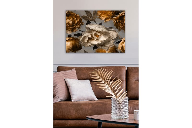 Koristeellinen Canvastaulu 50x70 cm - Monivärinen - Sisustustuotteet - Taulu & taide - Canvas-taulu