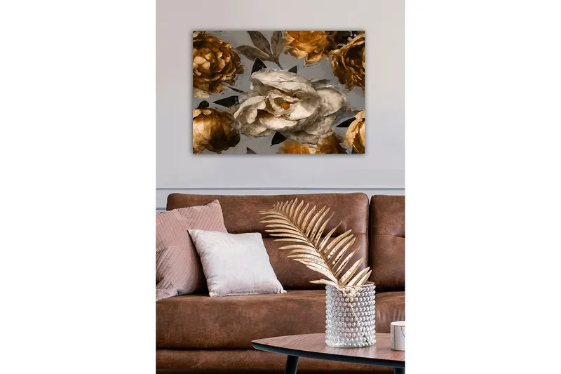 Koristeellinen Canvastaulu 50x70 cm - Monivärinen - Sisustustuotteet - Taulu & taide - Canvas-taulu