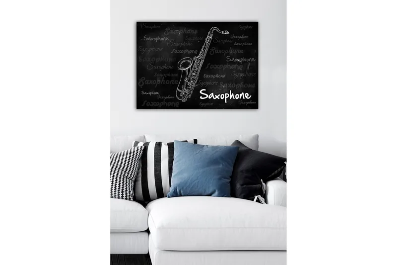 Koristeellinen Canvastaulu 50x70 cm - Monivärinen - Sisustustuotteet - Taulu & taide - Canvas-taulu