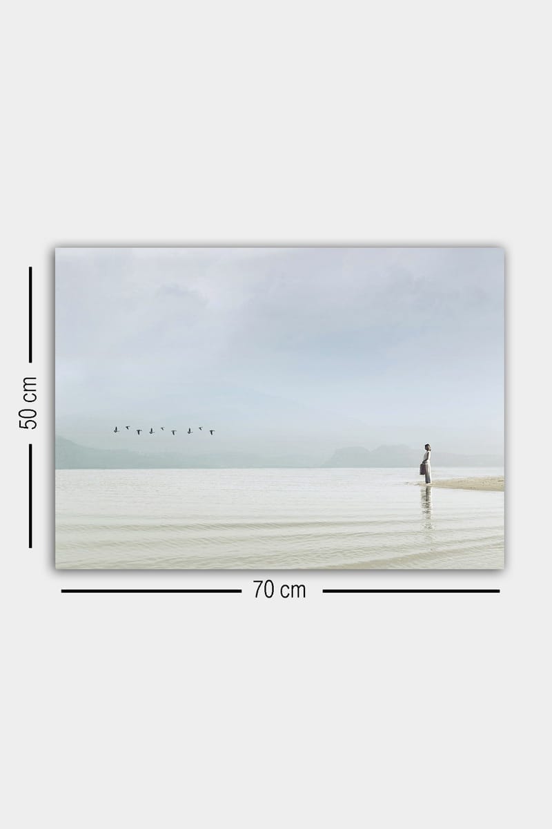 Koristeellinen Canvastaulu 50x70 cm - Monivärinen - Sisustustuotteet - Taulu & taide - Canvas-taulu