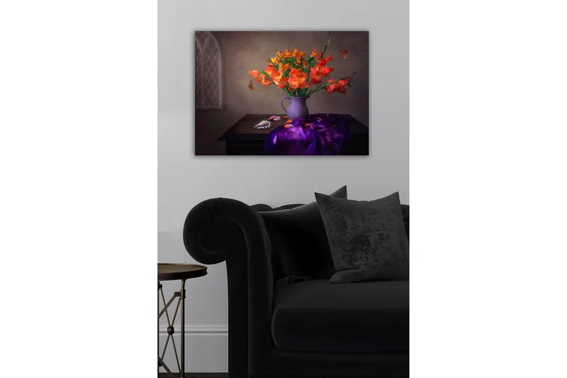 Koristeellinen Canvastaulu 50x70 cm - Monivärinen - Sisustustuotteet - Taulu & taide - Canvas-taulu