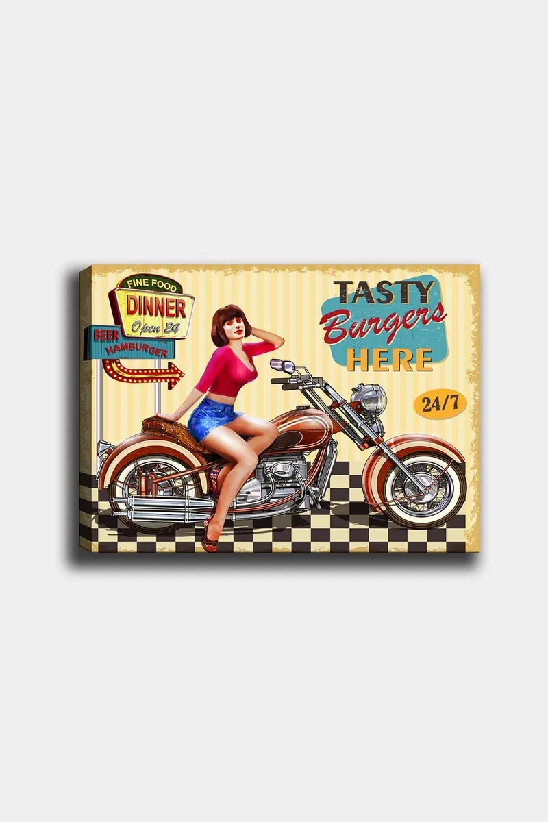 Koristeellinen Canvastaulu 50x70 cm, Monivärinen