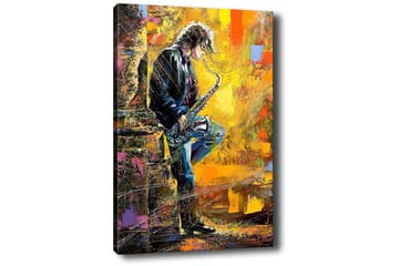 Koristeellinen Canvastaulu 50x70 cm - Monivärinen - Sisustustuotteet - Taulu & taide - Canvas-taulu