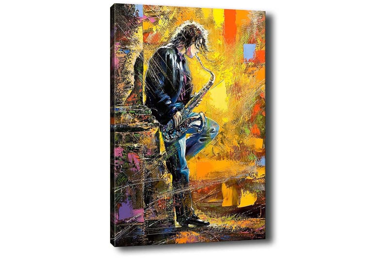 Koristeellinen Canvastaulu 50x70 cm - Monivärinen - Sisustustuotteet - Taulu & taide - Canvas-taulu