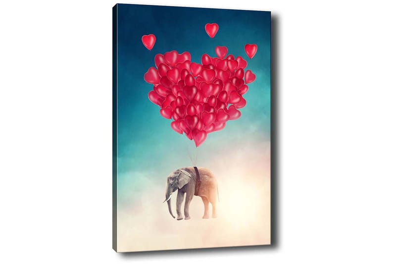 Koristeellinen Canvastaulu 50x70 cm - Monivärinen - Sisustustuotteet - Taulu & taide - Canvas-taulu