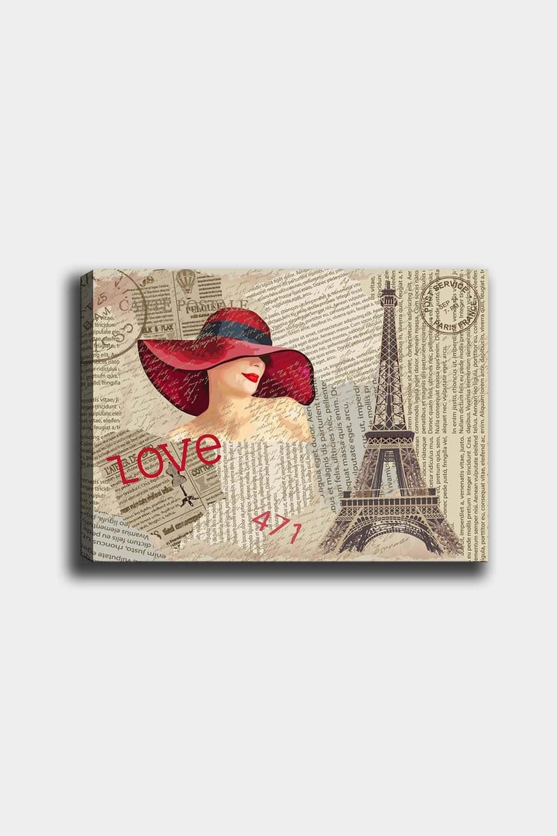 Koristeellinen Canvastaulu 50x70 cm, Monivärinen