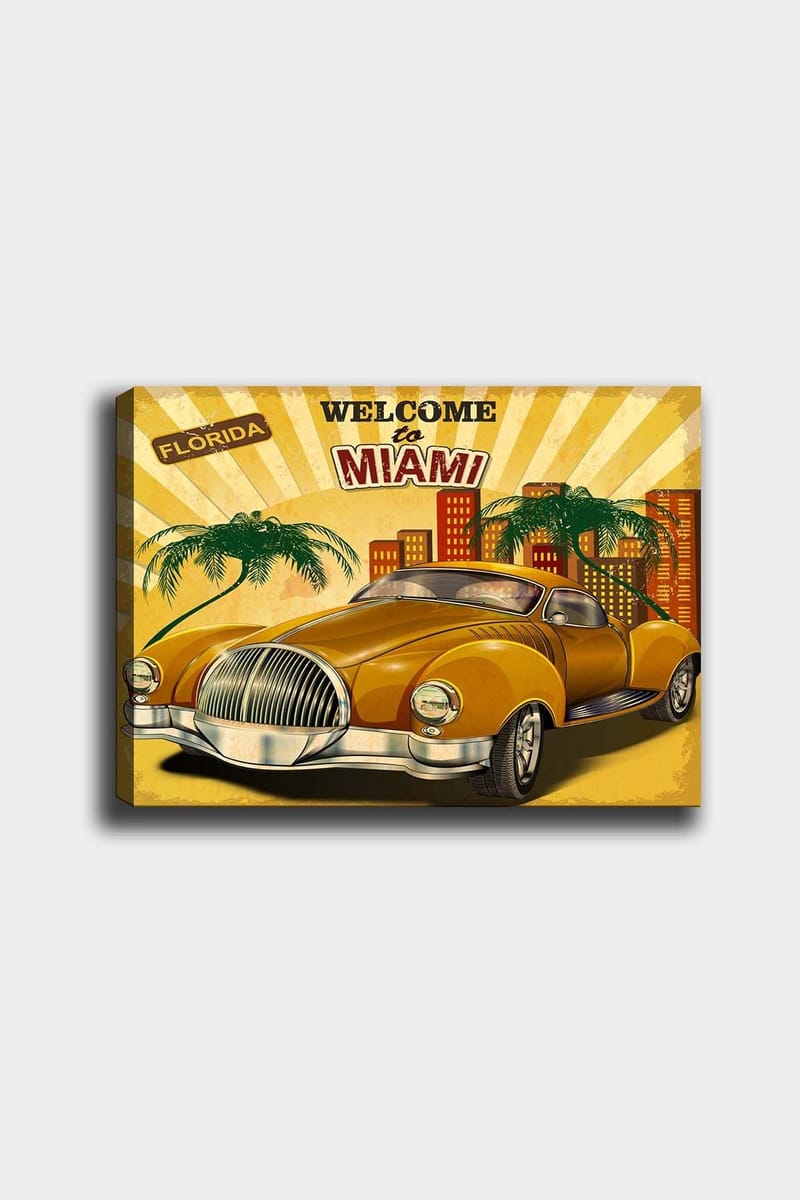 Koristeellinen Canvastaulu 50x70 cm, Monivärinen