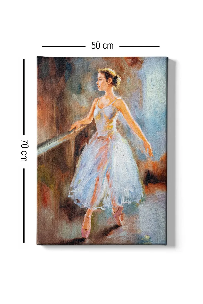 Koristeellinen Canvastaulu 50x70 cm - Monivärinen - Sisustustuotteet - Taulu & taide - Canvas-taulu