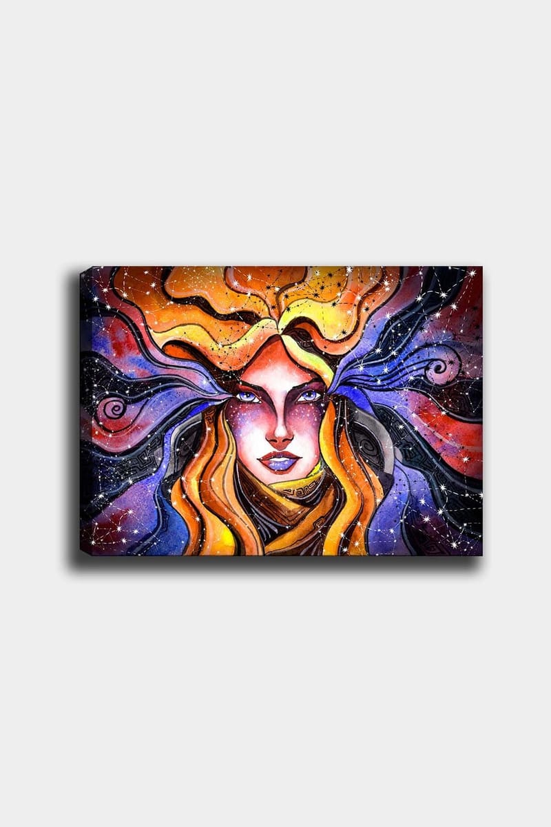 Koristeellinen Canvastaulu 50x70 cm, Monivärinen